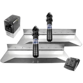 Bennett 249E Hydraulic Trim Tab Set with Euro-Style Control - 24" x 9" 6BT-50002-89-00